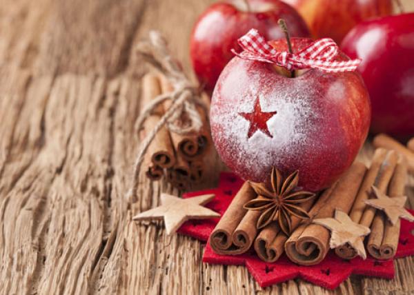 Adventskalender Pralinen und Trüffel Apfel